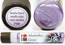 Metallic liner 750 violet 25ml