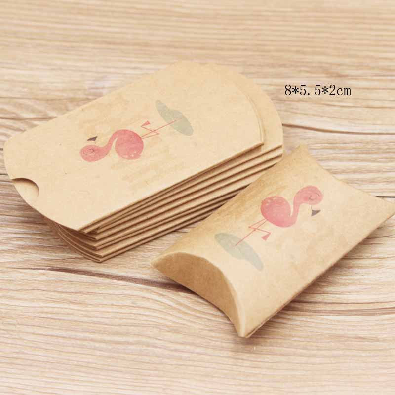 [Con-j002-s-02a] Coffrets cadeaux en papier carton flamant 8x5.5x2cm