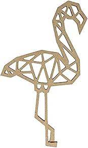 Silhouette flamand en bois