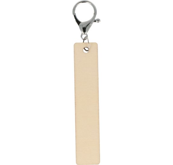 [5414135234936] Porte clé en bois, 20x10x5, 3 pièces