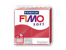 Fimo soft 26 cerise 57gr