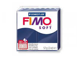 Fimo soft, bleu windsor 35, 57gr