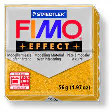 Fimo effet or paillette 57gr