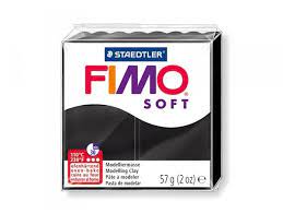 Fimo soft 9 noir 57gr