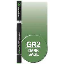 Marqueur Chameleon pen dark sage GR2