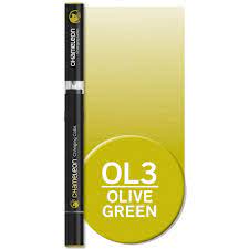 Marqueur Chameleon pen olive green OL3