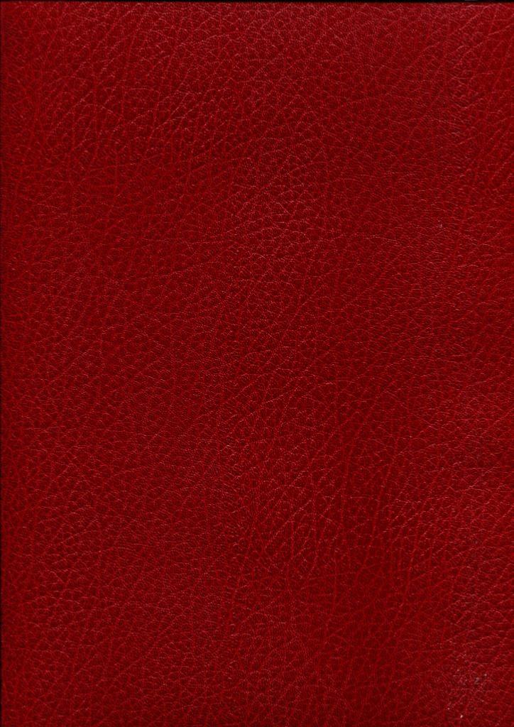 Feuille de papier skivertex, simili cuir, 100x69cm COULEUR ROUGE