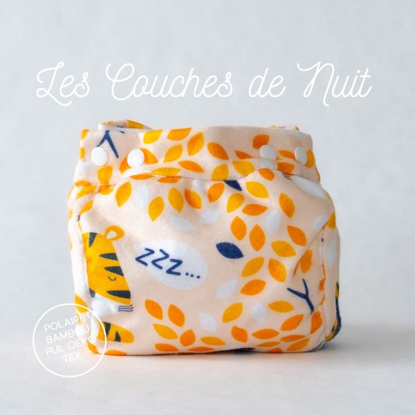 Couche de nuit, taille M, 18-24 mois, motif divers