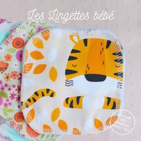 Lingettes nettoyantes rectangulaires, 12x8cm