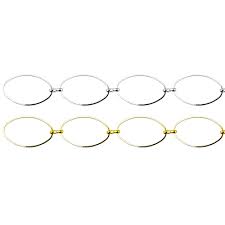 [340A-360] Chaîne "quick links", 70cm, anneaux ovales, plaqué or