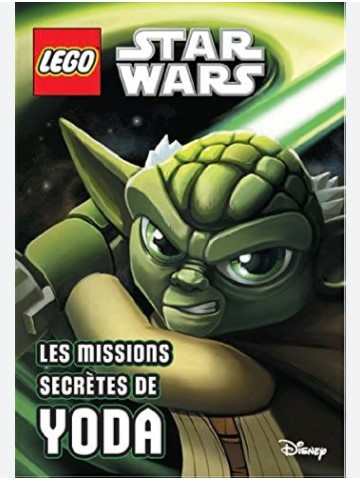 Livre Lego star wars, &quot;les missions secrètes de yoda&quot;