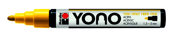 [12400103019] Marqueur Marabu YONO jaune 019, 1,5-3mm
