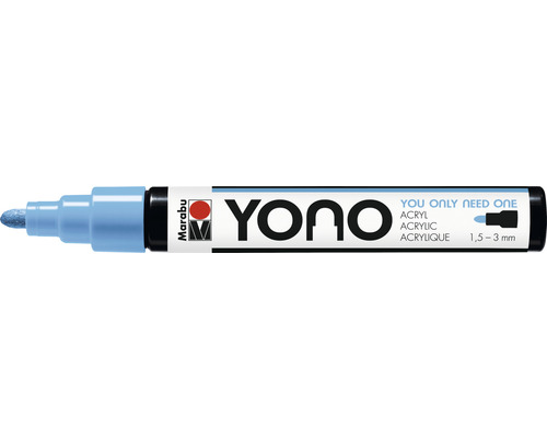 Marqueur Marabu YONO bleu pastel 256, 1,5-3mm