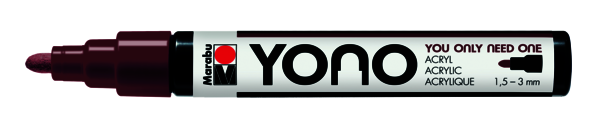 [12400103285] Marqueur Marabu YONO brun 285, 1,5-3mm