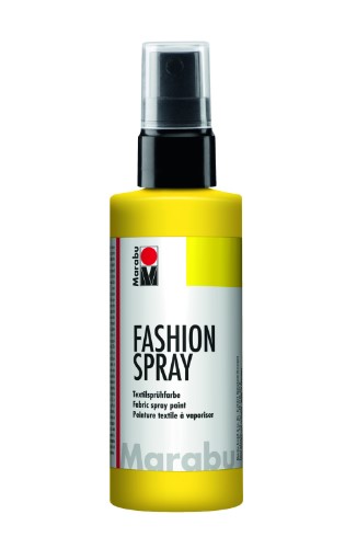  Marabu fashion spray textile, à vaporiser, jaune soleil 220, 100ml