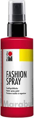  Marabu fashion spray textile, à vaporiser, rouge 232, 100ml