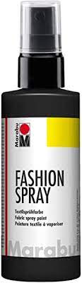  Marabu fashion spray textile, à vaporiser, noir 073, 100ml