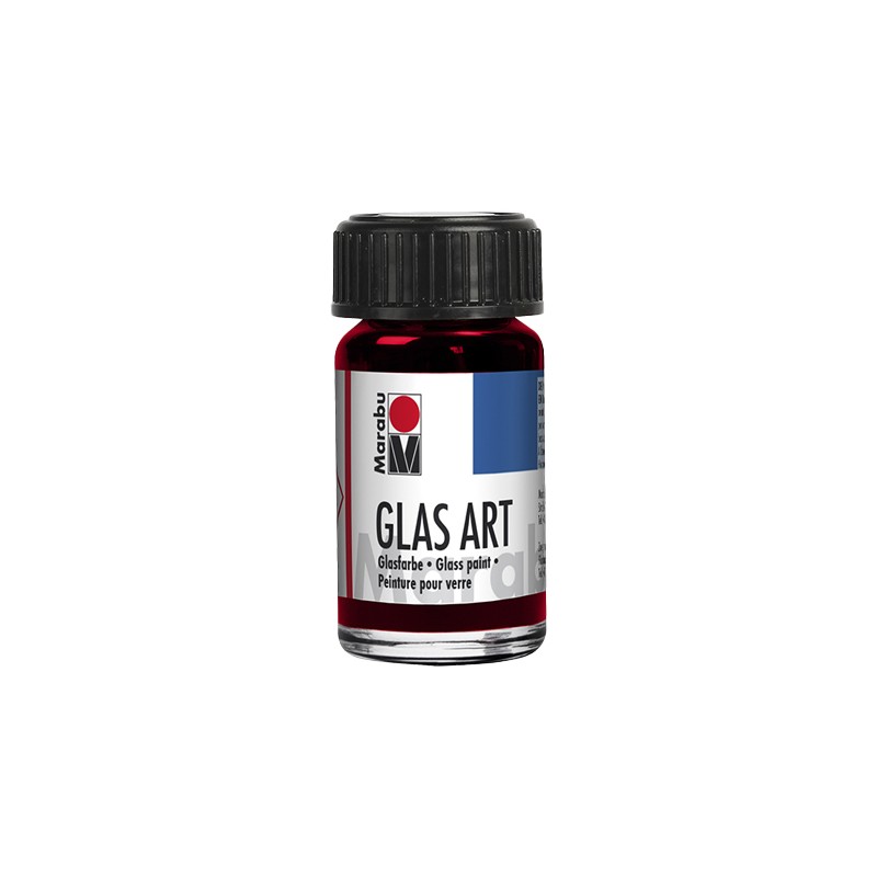 Peinture / Lazure GlasArt pour verre, porcelaine, plexiglas et bois, incolore 440, 15ml