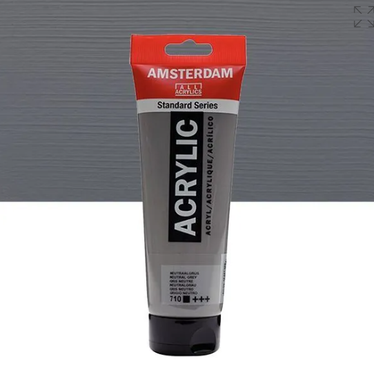 Acrylique AMSTERDAM, gris neutre, 250 ml
