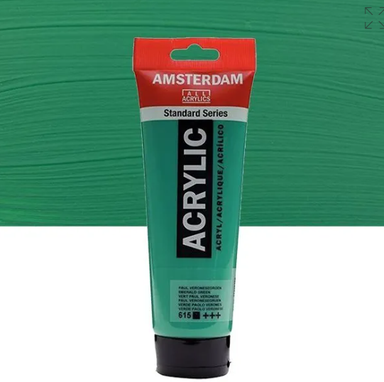 Acrylique AMSTERDAM, vert de Vérone, 250 ml