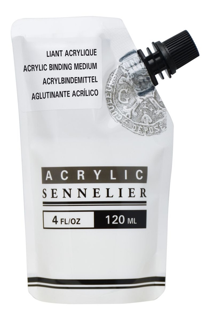 Résine Liant Acrylique brillant transparent, 120ml