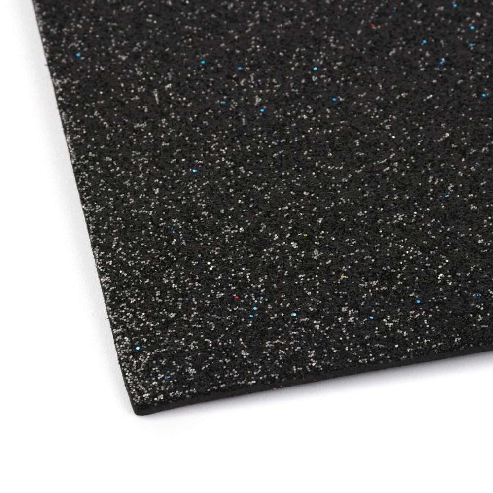 Feuilles de mousse à paillettes +souple, A4, 11 coloris, épaisseur 2mm