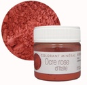 Colorant minéral Ocre rose d'Italie, 10g