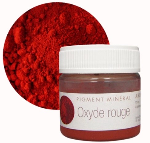 Colorant minéral Oxyde rouge, 10g