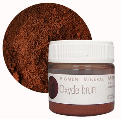 Colorant minéral Oxyde brun, 10g