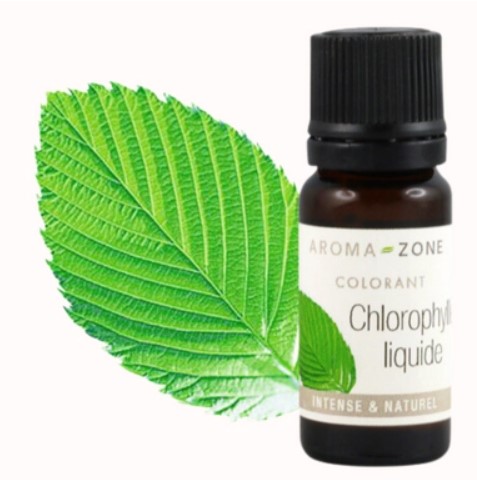 Colorant végétal naturel et bio, chlorophylle liquide, 10ml