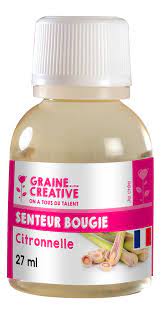 Bougie, Senteur pour bougie, citronnelle, 27ml