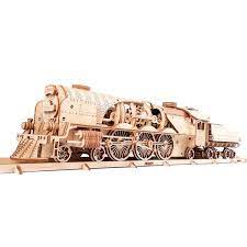 Maquette en bois &quot;V Express Train&quot;, éch. 1:32, 538 pièces, 560x120x120mm