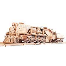 [841085] Maquette en bois "V Express Train", éch. 1:32, 538 pièces, 560x120x120mm