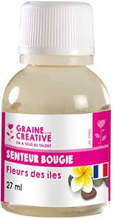 Bougie, Senteur pour bougie, fleurs des iles, 27ml