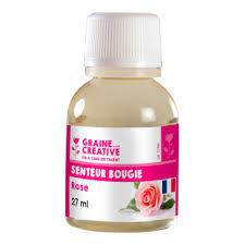 Bougie, Senteur pour bougie, rose, 27ml