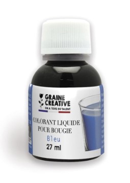 Colorant pour bougie "bleu", 27ml
