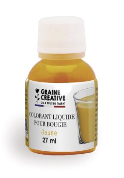 Colorant pour bougie "jaune", 27ml