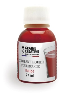 [151308] Colorant pour bougie "rouge", 27ml