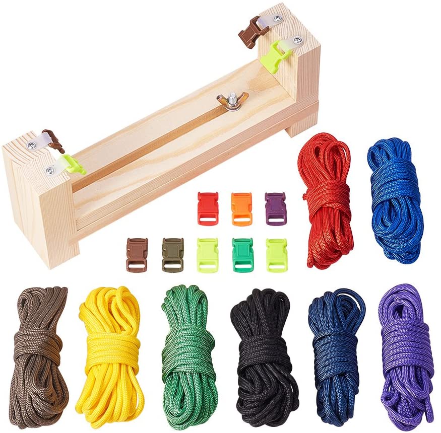 Kit machine de fabrication bracelet paracorde, 8 couleurs