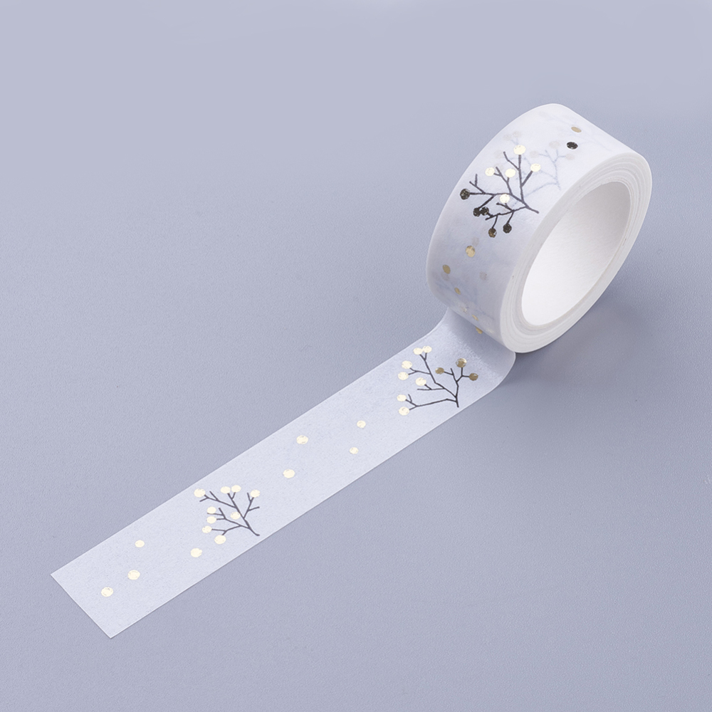 Masking tape, bande de papier adhésif, arbre de vie, 15mm x 5m