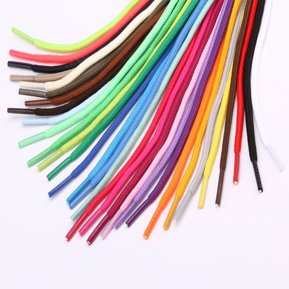 Lacet à l'unité, 1m x 4mm, coloris variés
