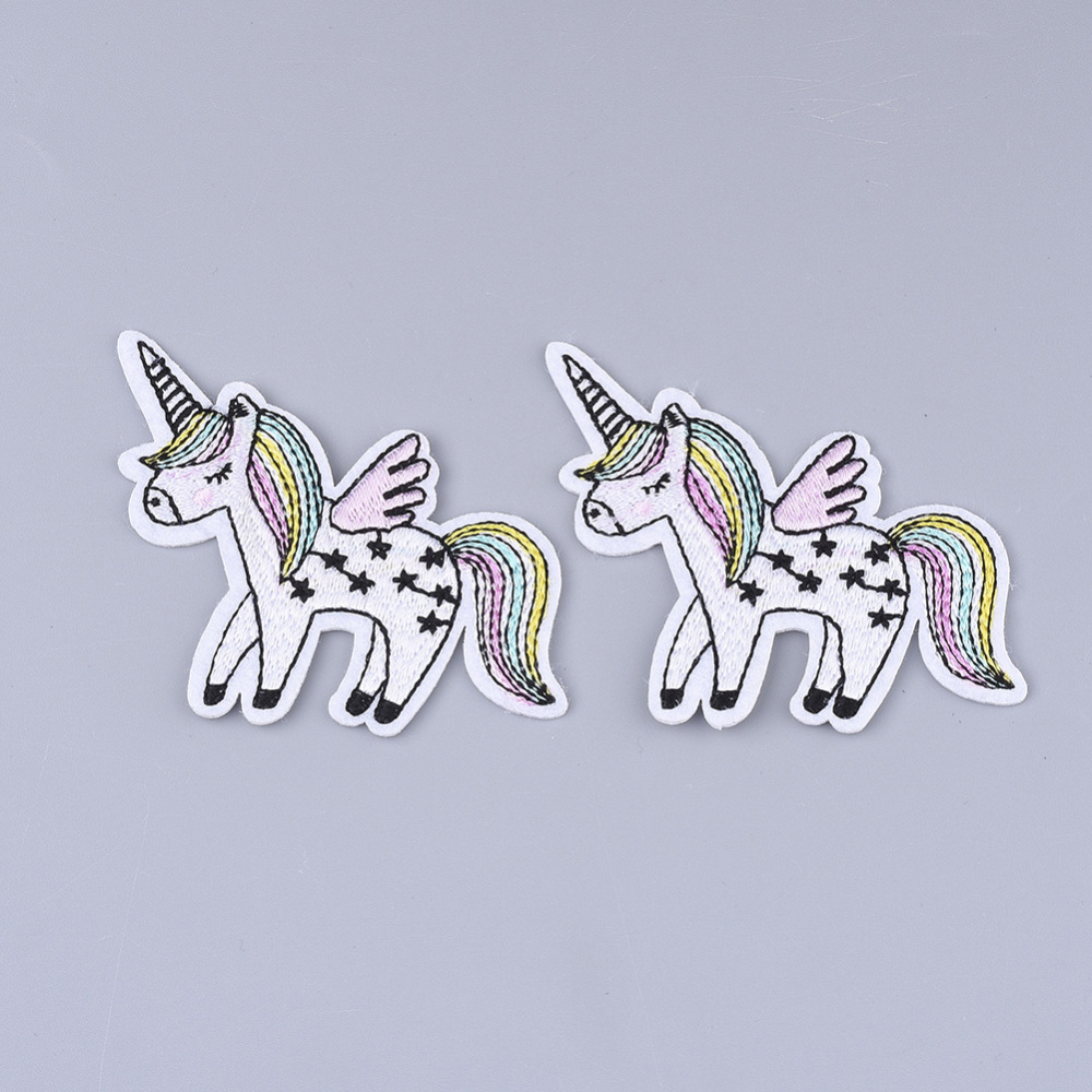 Patch thermocollant, licorne, 56x63x1.5mm