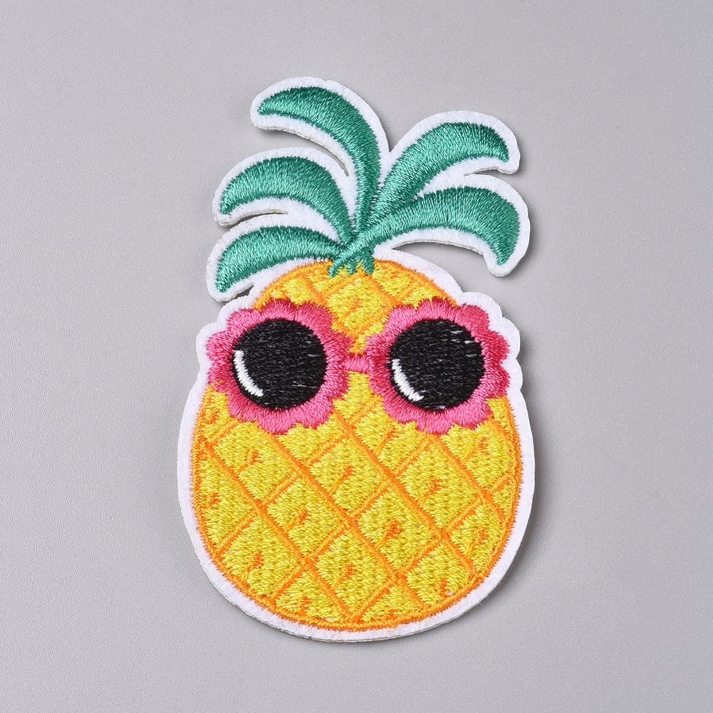 Patch thermocollant, ananas, 78x46.5x1.5mm