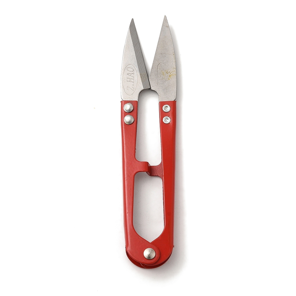 Ciseaux coupe fils en INOX rouge, 110x24x10mm