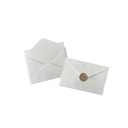 Enveloppes de mariage, ivoire, 17.8x11.5cm x 50