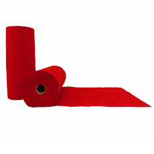 Découpe de feutrine au mètre, rouge bordeaux, largeur 45cm