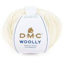 [woolly] Laine Woolly DMC, 100% Mérinos, naturelle et renouvelable, 125m