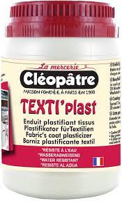 TEXTI'Plast CLÉOPÂTRE, enduit plastifiant tissus, 250ml