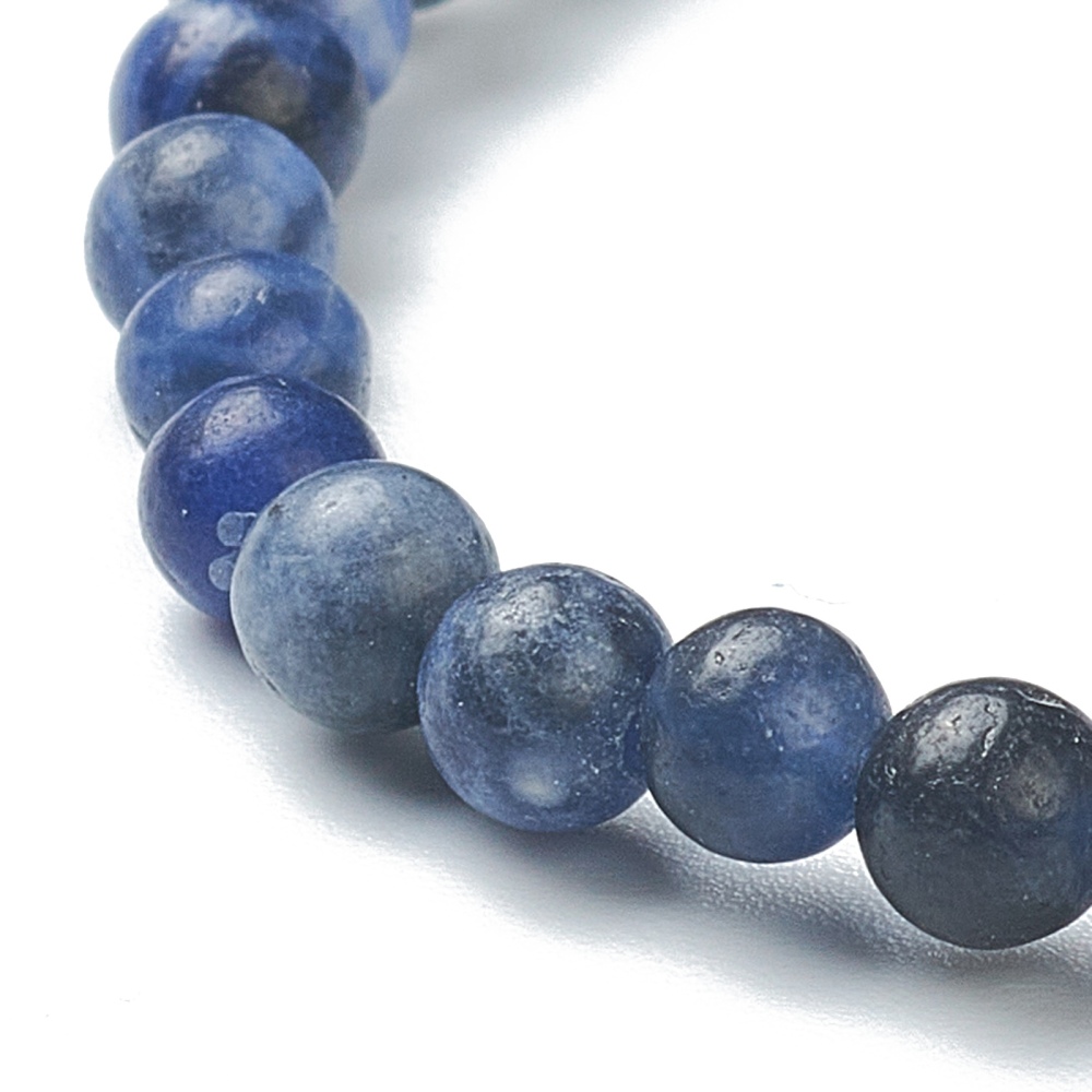 Bracelet en Sodalite, perles rondes 4/5mm, diam env. 5.5cm