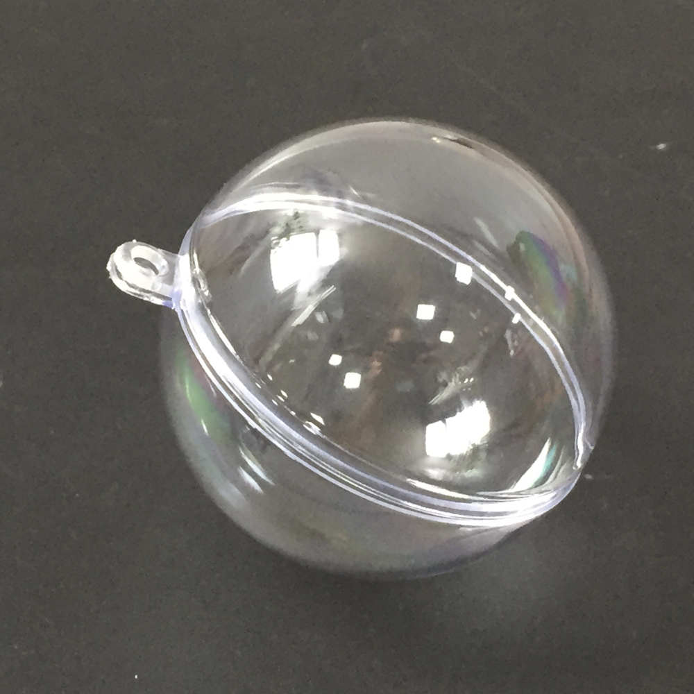 Boule en plastique, diam 6cm x5 pièces